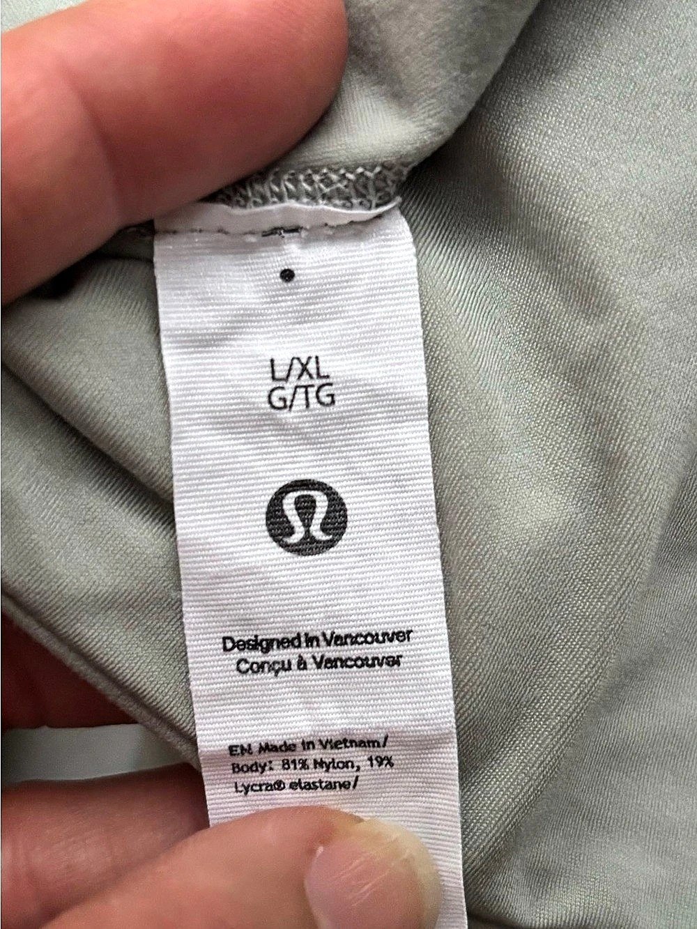 lululemon Align Tank Crop Tank in Green Large/XL Like New - Picture 6 of 6